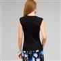 Cable Knit Shell, Black, small