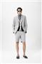 Straight Fit Shorts With Button Closure, , small
