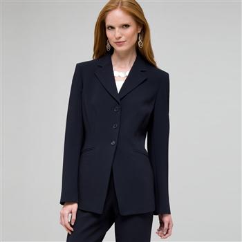 3 Button Jacket, midnight navy, large